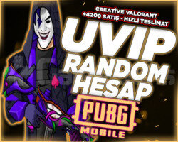 PUBG | UVİP RANDOM HESAP | GARANTİLİ | DOLU