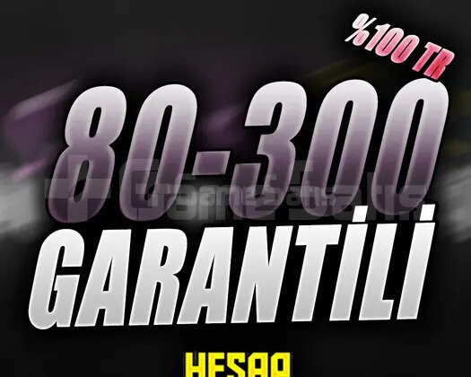 TR SUNUCU| UVIP 80-300 SKIN ARASI HESAP / GARANTİ