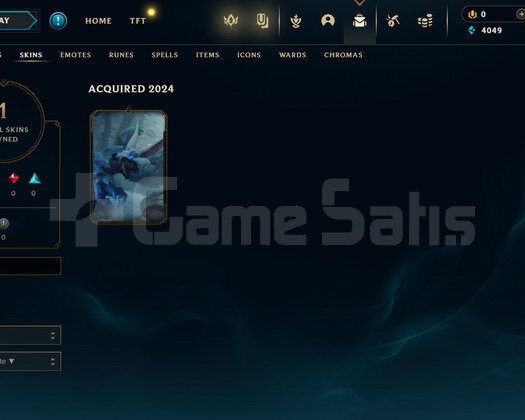 TR Unranked | 1 Kostüm - 26 Hero | LoL Hesap