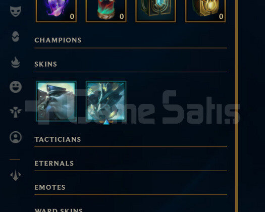 TR Unranked | 25 Hero - 3 İade Hakkı |LoL Hesap