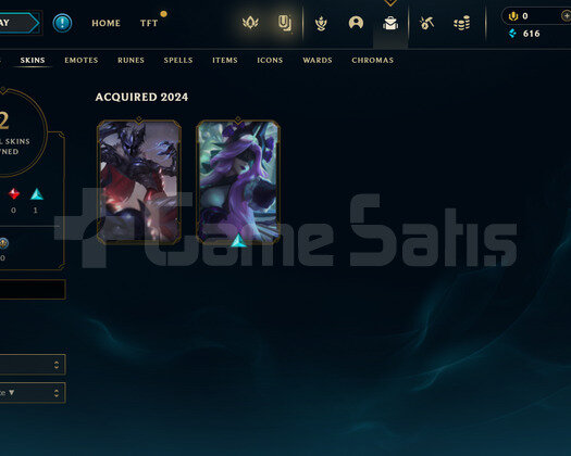 TR Unranked | 2 Kostüm - 23 Hero | LoL Hesap