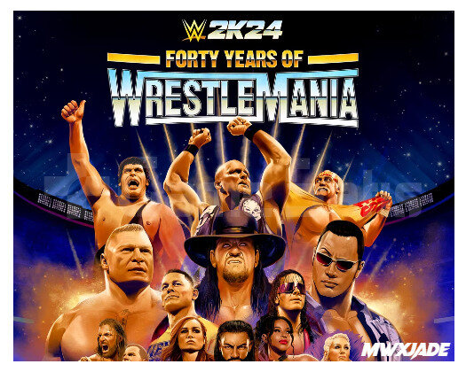 WWE 2K24 40 Years of WrestleMania Edition + 2 Oyun