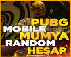 MUMYA ULTRA VİP PUBG MOBİLE RANDOM HESAP