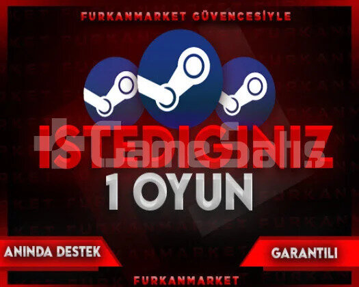 İSTEDİĞİNİZ 1 OYUN SINIRSIZ DESTEK/GARANTİLİ