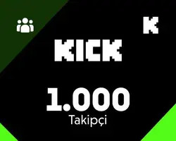 Kick 1000 Takipçi