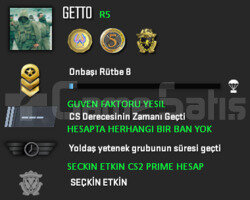 3 MADALYA | CS2 PRIME | GUVEN FAKTORU YESIL