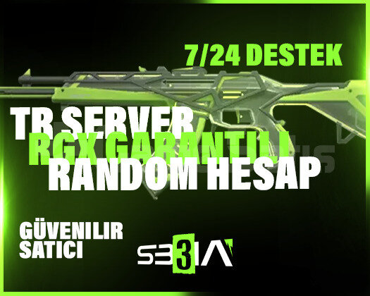 FULL TR RGX GARANTİLİ & ANINDA +3000 SATIŞ
