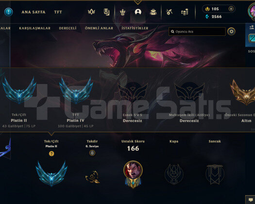 89 LEVEL PLAT 2 MAİL DEĞİŞEN 21 KOSTÜMLÜ HESAP!!!