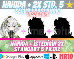 EU | MR10 Nahida + 2x Seçimli STD 5 Yıldız