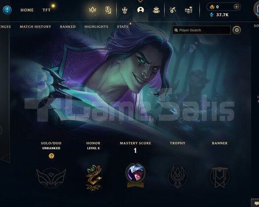 TR Unranked | 1 Kostüm - 37K Mö | LoL Hesap