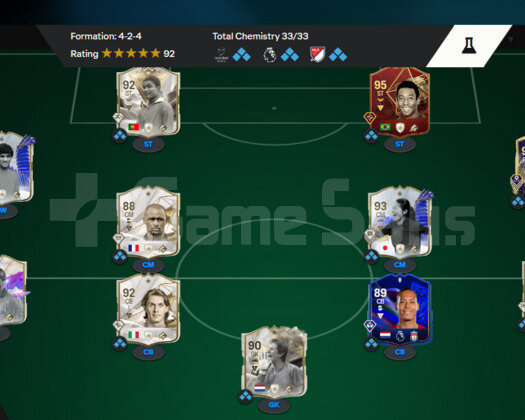 FC24 PC 95 PELE-TOTY MESSİ EKSİKSİZ HESAP