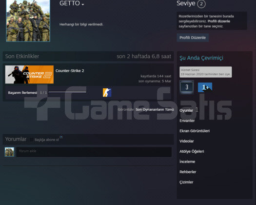 PREMIER ACIK | CSGO PRIME | GUVEN FAKTORU YESIL