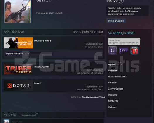 10 + 5 YIL JETONLU YEŞİL FAKTÖR CSGO PRİME HESAP