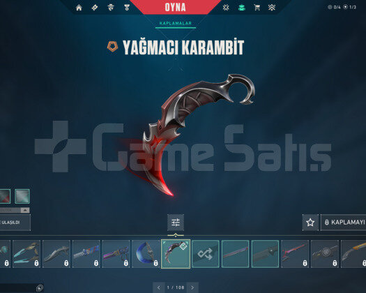 YAĞMACI KARAMBİT/ONİ/GAIA/NEPTUNE E-POSTA HESAP