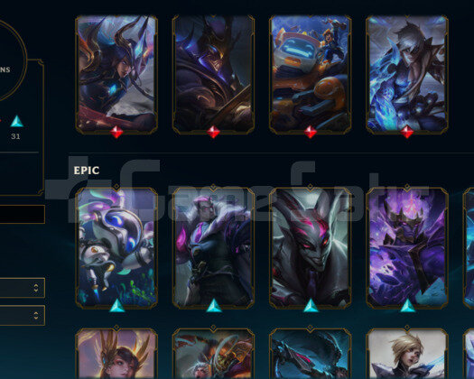 DEMİR 4 MAİL ONAYSIZ HANDMADE LOL HESABI