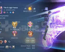 Mlbb 112 Hero 233 Skin Hesap