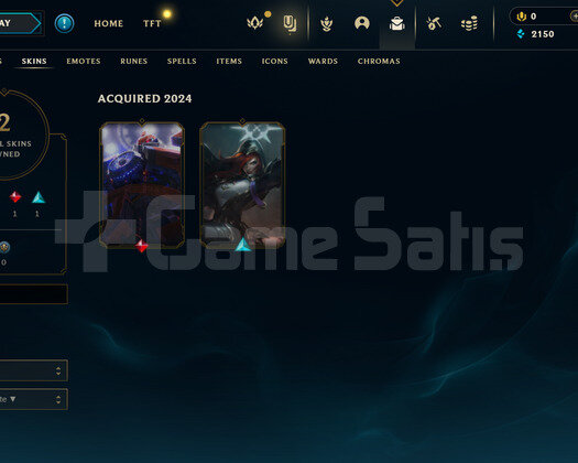 TR Plat 4 | 2 Kostüm - 23 Hero | LoL Hesap