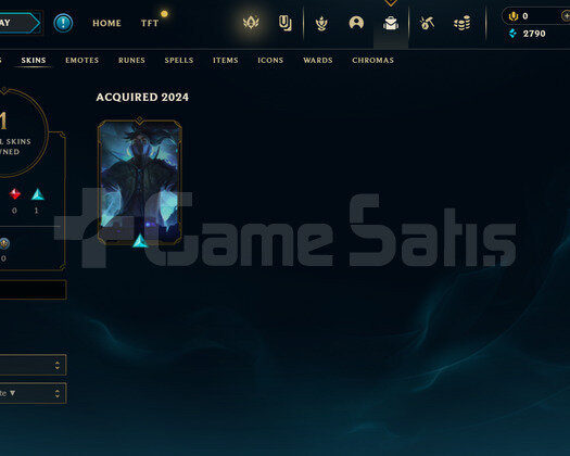 TR Gold 1 | 1 Kostüm - 45 Hero | LoL Hesap