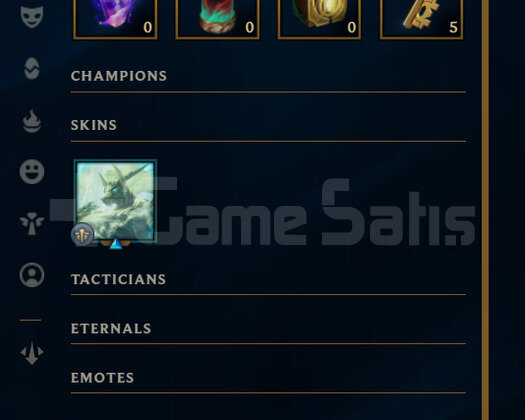 TR Gold 1 | 1 Kostüm - 45 Hero | LoL Hesap