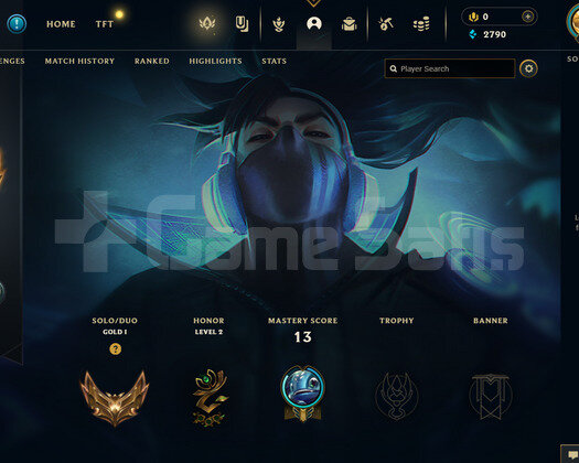TR Gold 1 | 1 Kostüm - 45 Hero | LoL Hesap