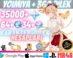 EU | MR48 Yoimiya + 360Dilek -35000Köken64+34Yazgı