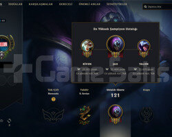 40 LEVEL UNRANKED HANDMADE LOL HESABI
