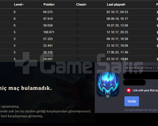 190K ZED 93 SAMP 2014 KURULUM HANDMADE LOL HESABI