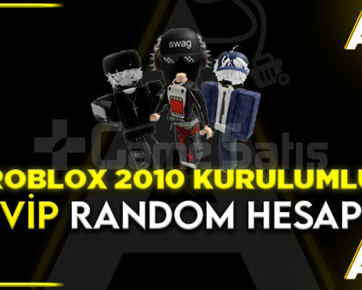 Roblox 2010 Kurulum Random Hesap VİP
