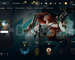 / EUW / PLATİN 4 / 7 KOSTÜM / SMURF HESAP /
