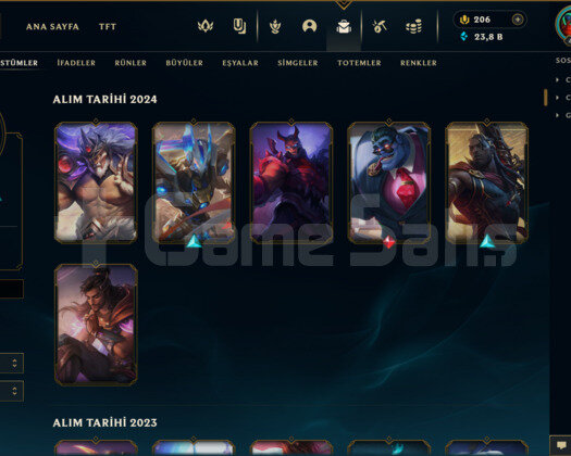 195 KOSTÜM/23K ÖZ/467 LEVEL EUW E-POSTA HESAP