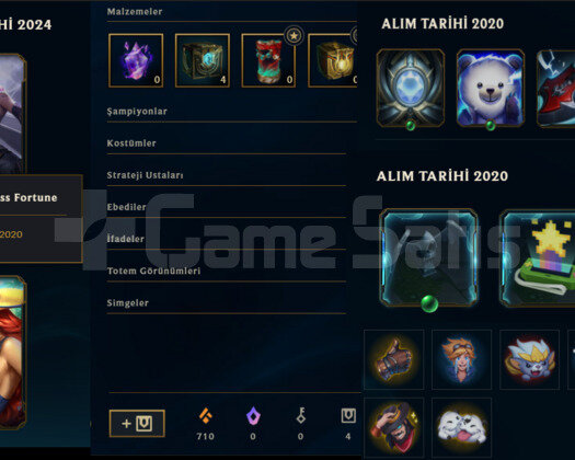 2019-2020 BOTTED LOL HESABI
