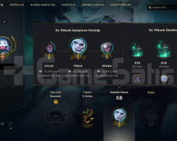 36 LEVEL HANDMADE LOL HESABI