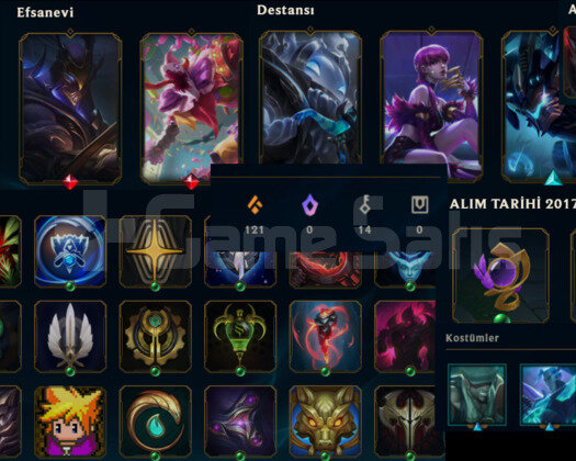 89 LEVEL CEHENNEM ELO HANDMADE LOL HESABI