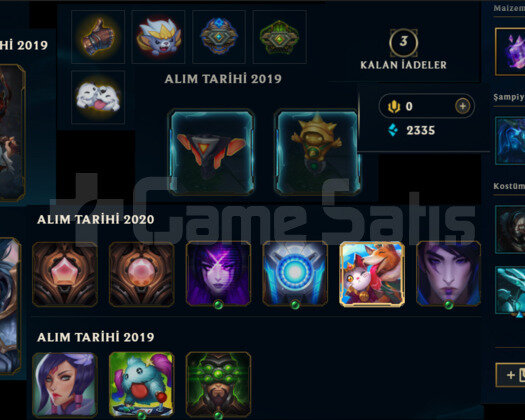 MAİL ONAYSIZ 200K MISS FORTUNE HANDMADE LOL HESABI