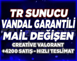 TR SUNUCU | VANDAL GARANTİLİ MAİL DEĞİŞEN | RANDOM