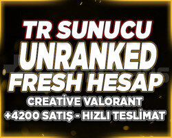 TR SUNUCU | UNRANKED FRESH HESAP | MAİL DEĞİŞEN