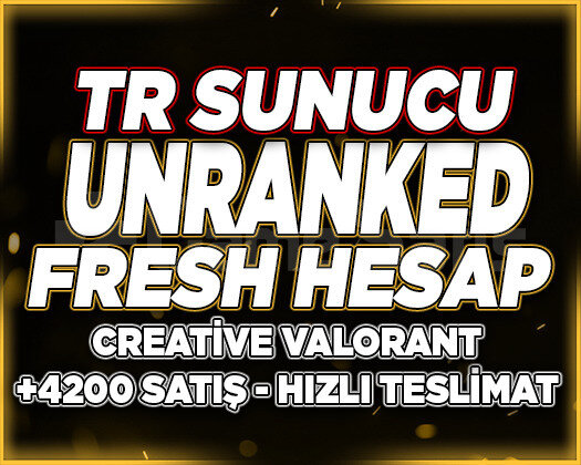 TR SUNUCU | UNRANKED FRESH HESAP | MAİL DEĞİŞEN