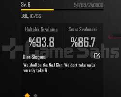 6.5 SEVİYE KLAN 5 DAKİKADA TESLİMAT