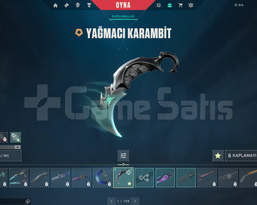 YAĞMACI KARAMBİT/KAOS/SİHİRPUNK E-POSTA HESAP