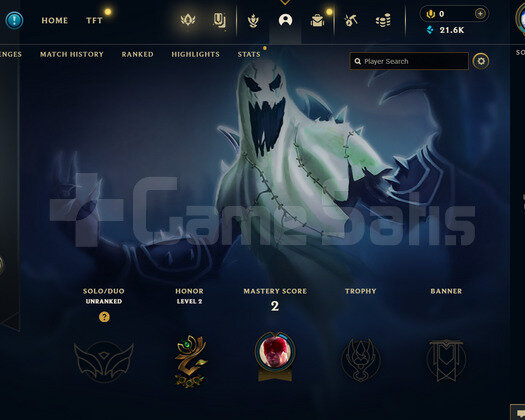 TR Unranked | 1 Kostüm - 21K Mö |LoL Hesap