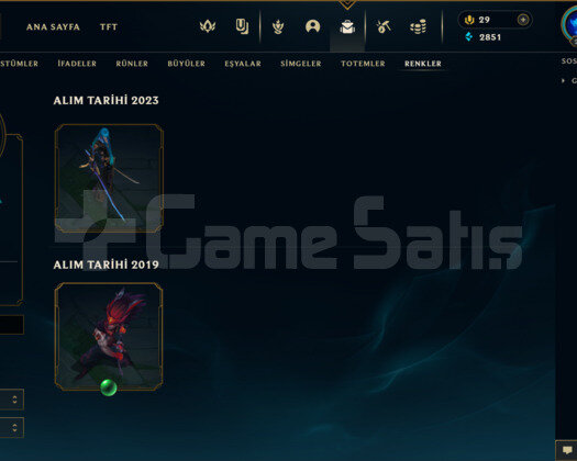 153 KOSTÜM/250 LEVEL/UNRANKED EUW E-POSTA HESAP
