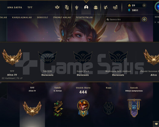 153 KOSTÜM/250 LEVEL/UNRANKED EUW E-POSTA HESAP