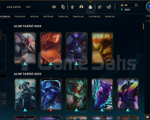 153 KOSTÜM/250 LEVEL/UNRANKED EUW E-POSTA HESAP