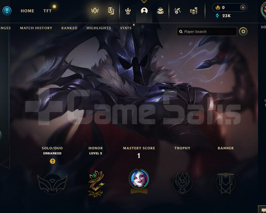 TR Unranked | 1 Kostüm - 23K Mö | LoL Hesap