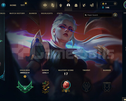 TR Zümrüt 4 | 3 Kostüm - 14K Mö | LoL Hesap