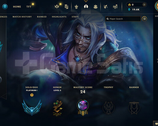 TR Plat 1 | 1 Kostüm - 36 Hero | LoL Hesap