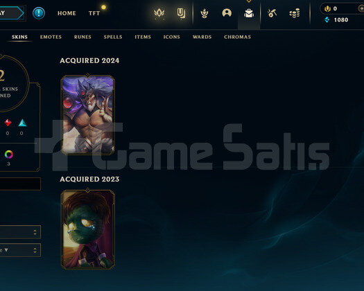 TR Plat 4 | 2 Kostüm - 37 Hero | LoL Hesap