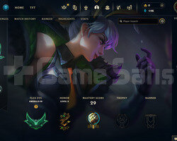 TR Plat 4 | 2 Kostüm - 14K Mö | LoL Hesap