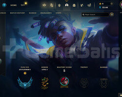 TR Plat 4 | 1 Kostüm - 22K Mö | LoL Hesap