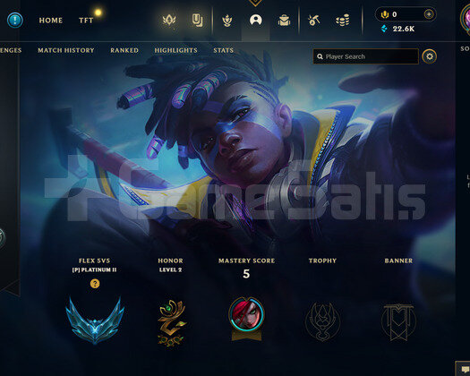 TR Plat 4 | 1 Kostüm - 22K Mö | LoL Hesap